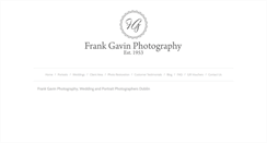 Desktop Screenshot of frankgavinphotography.ie